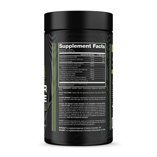 After Cycle Bottle Supplement Facts