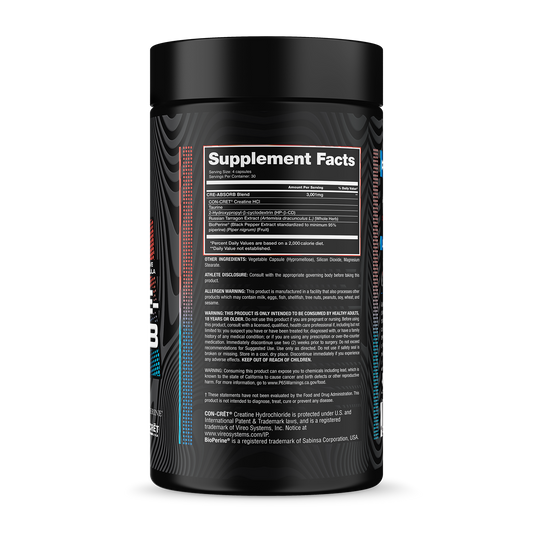 Cre-Absorb Bottle Supplement Facts