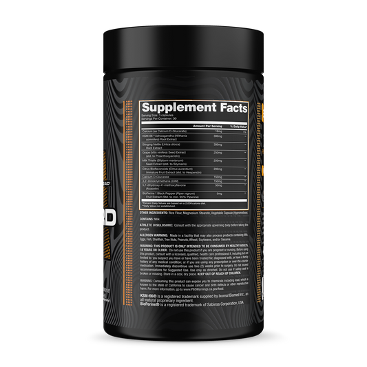 E-Guard Bottle Supplement Facts