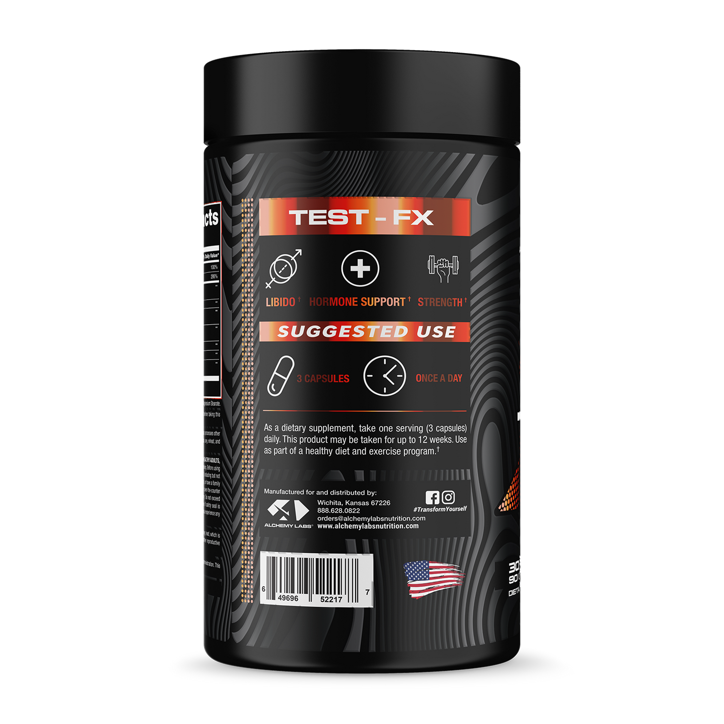 Test- FX Bottle Side Label