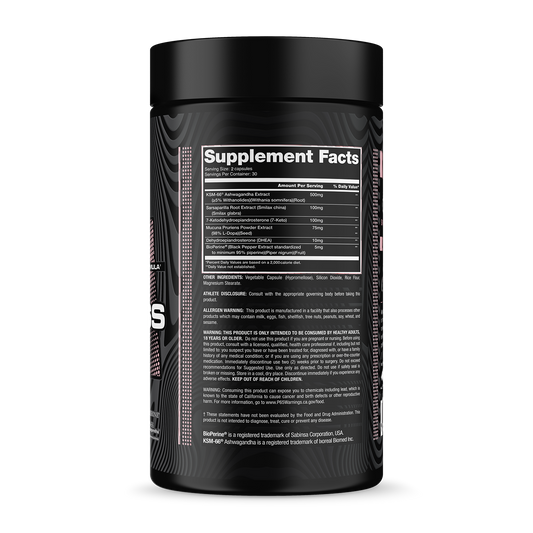 Victress Bottle Supplement Facts