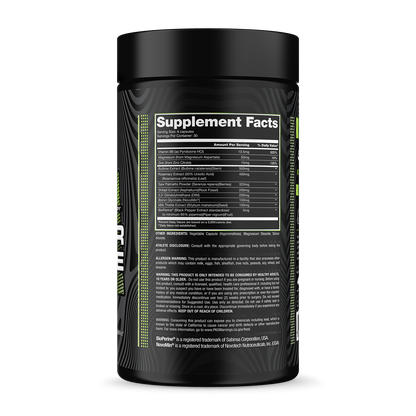 After Cycle Bottle Supplement Facts