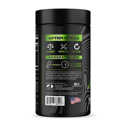 After Cycle Bottle Side Label