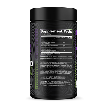 Altered Bottle Supplement Facts