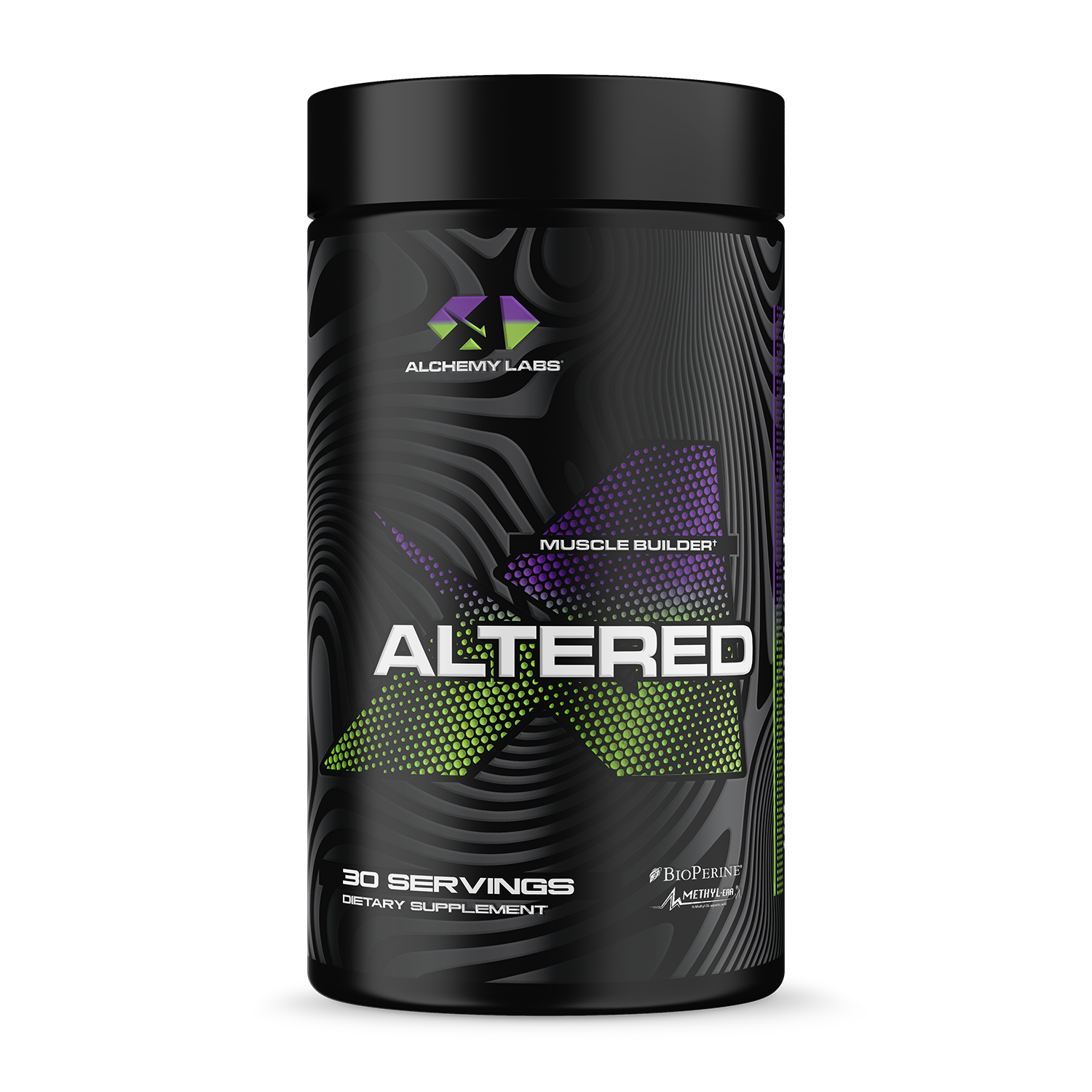 Altered Bottle Front Label