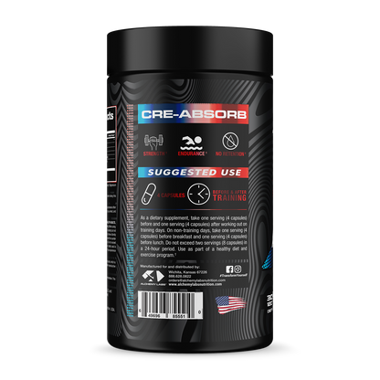 Cre-Absorb Bottle Side Label