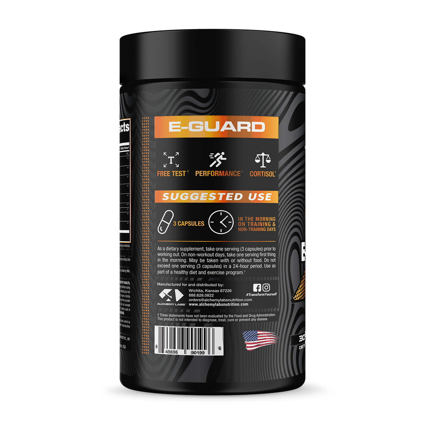 E-Guard Bottle Side Label