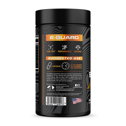 E-Guard Bottle Side Label