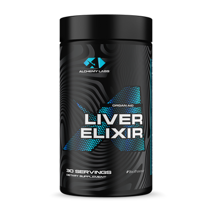 Liver Elixir Bottle Front Label