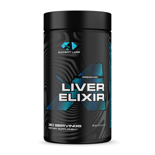 Liver Elixir Bottle Front Label