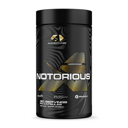 Notorious Bottle Front Label