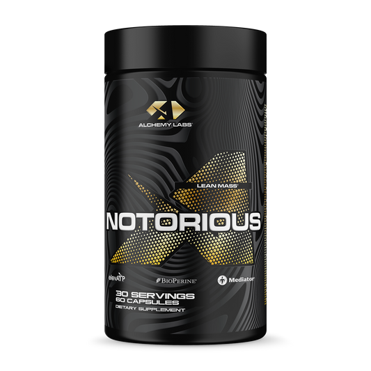 Notorious Bottle Front Label