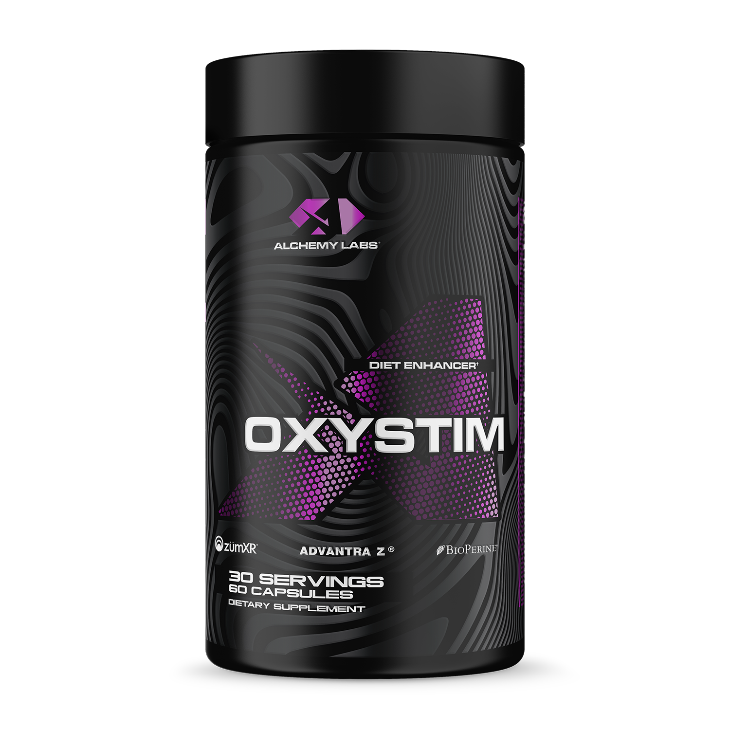Oxystim Bottle Front Label