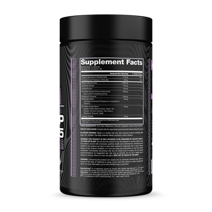 Pump 365 Bottle Supplement Facts