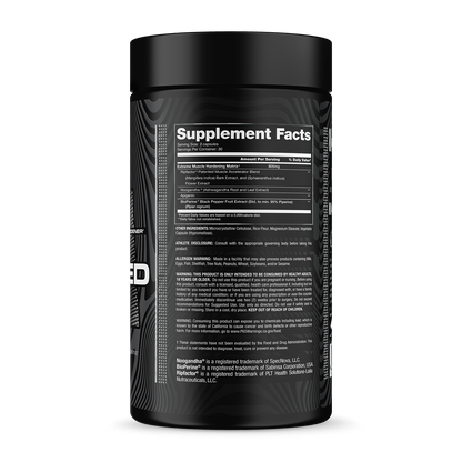 Shredded Bottle Supplement Fact