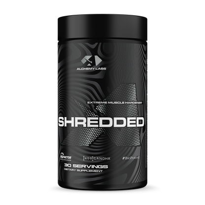 Shredded Bottle Front Label