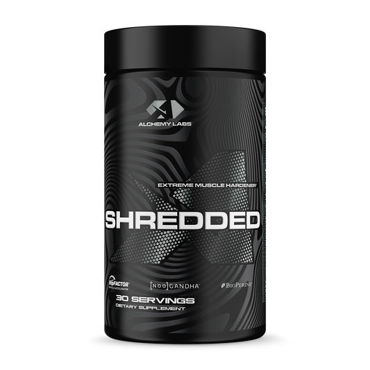 Shredded Bottle Front Label