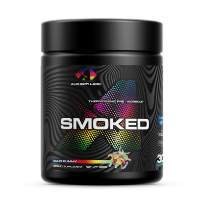 Smoked Sour Gummy Bottle Front Label