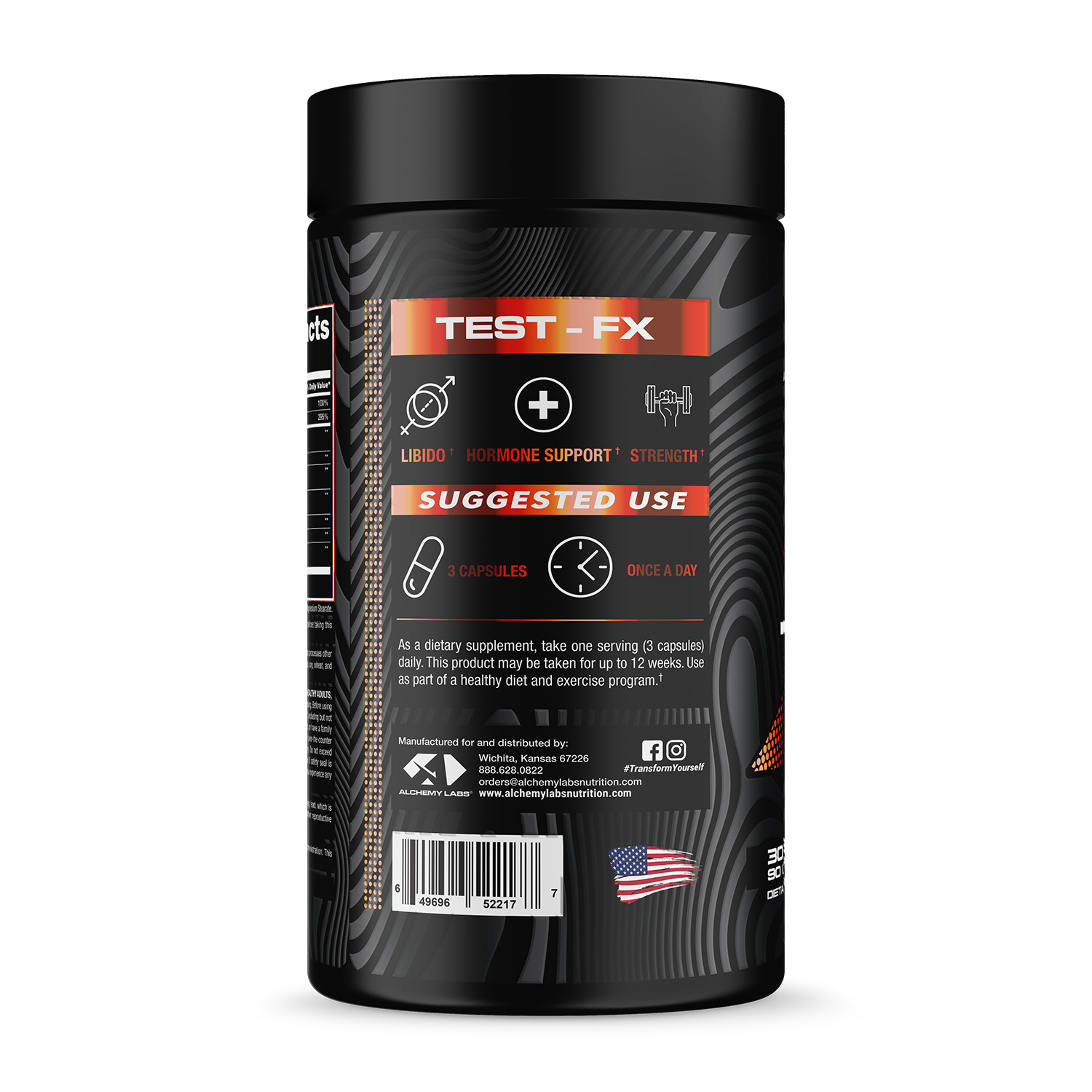 Test- FX Bottle Side Label