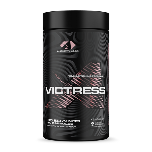 Victress Bottle Front Label